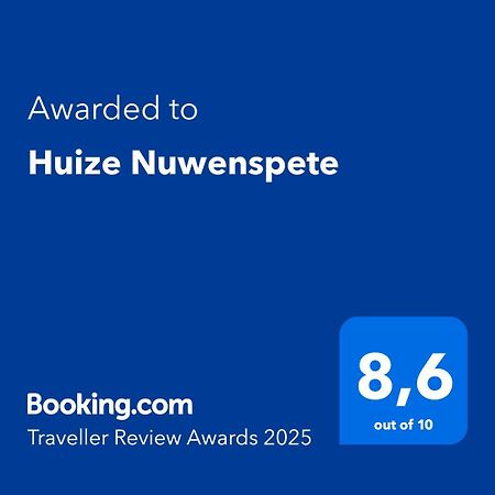 فيلا Huize Nuwenspete نونسبيت المظهر الخارجي الصورة